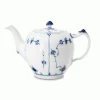 Teekannen Royal Copenhagen Musselmalet Gerippt Teekanne 1,0ltr. 1101141 7