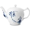Teekannen Royal Copenhagen Mega Blau Gerippt Teekanne 1,0ltr. 2381141 5