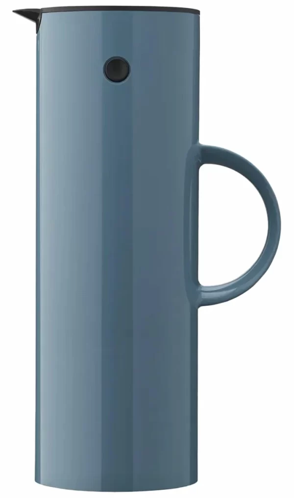 Isolierkannen Stelton EM77 Isolierkanne 1,0ltr. Dusty Blue/ Taubenblau 968 1