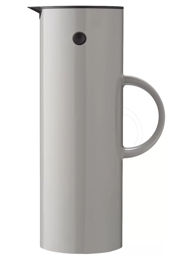 Isolierkannen Stelton EM77 Isolierkanne 1,0ltr. Light Grey/ Hellgrau 918 1