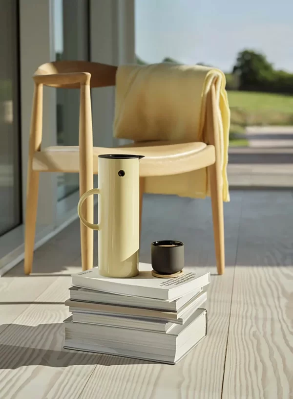 Isolierkannen Stelton EM77 Isolierkanne 1,0ltr. Mellow Yellow/ Zartgelb 3